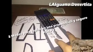 TUTORIAL para copiar en una prueba fácil y seguro!!! Parte 2