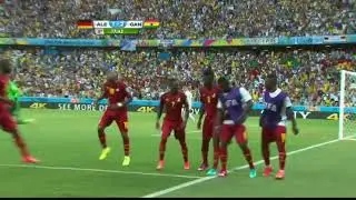 Todos os gols de Gana na copa do mundo 2014
