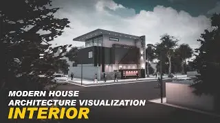 Modern House Architecture Visualization - Interior