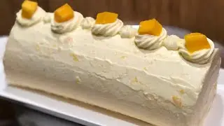 Mango Cake Roll | A Summer Cake Favourite | Mia’s Cakes & Sweet Treats