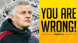 You Are WRONG About Ole Gunnar Solskjaer 
