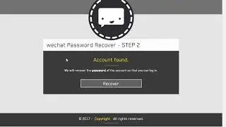 how to recover wechat password
