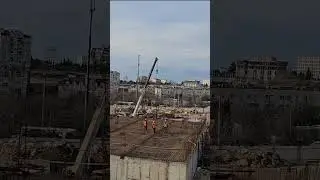 Строительство детского сада по ул. Вакуленчука в Севастополе 12.12.23