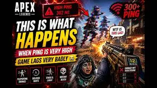 Apex Legends Became UNPLAYABLE Because Of High Ping 😭