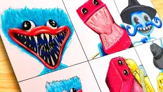 Dibujando Poppy Playtime ( NUEVOS JUMPSCARES ) CunsArt