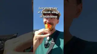 Everything I ate at a Hanok Village in Jeonju