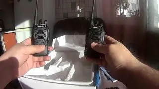 распаковка раций ретевис