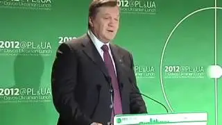 Конфуз Януковича в Давосе   Yanukovych Davos