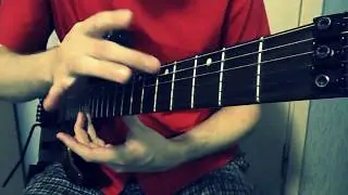 08.Перекрестный двуручный теппинг на электрогитаре!/Cross-two-handed tapping on the electric guitar!