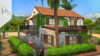 Spanish Villa | The Sims 4 Speed Build