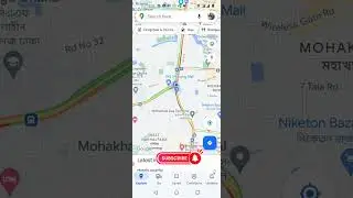 How To Check Traffic Conditions On Google Maps  || 