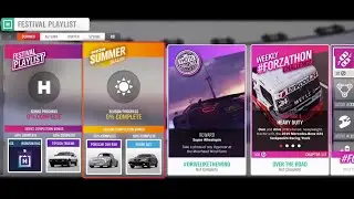 Forza Horizon 4 Update 34 Festival Playlist: Summer, Autumn, Winter, Spring season
