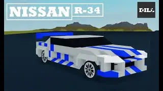 Plane Crazy | Nissan R-34 | Roblox Tutorial