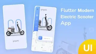 Flutter Electric Scooter App - Speed Code