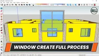 SketchUp Window Create New Tutorial for Beginners (2024)