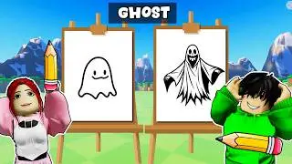 Nakakatawa yung drawing ni CRUSH | Speed Draw | Roblox Esoni TV  (Tagalog)