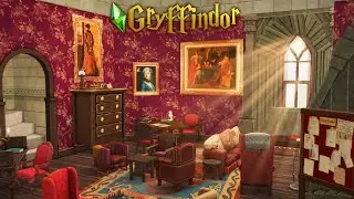 Hogwarts Pt. 5 - Gryffindor || Sims 4 Stop Motion || NoCC