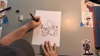 Daily Sketch: Ewoks Unedited