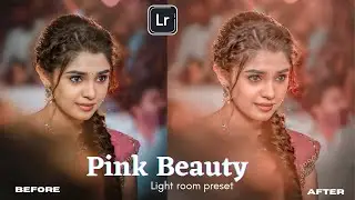 Pink Beauty light room preset free dng 