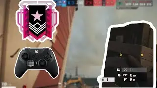 TOUGH PLAYS ON CONTROLLER IN CHAMPION RANKED🌺 || *BEST* MEDIUM SENSITIVITY