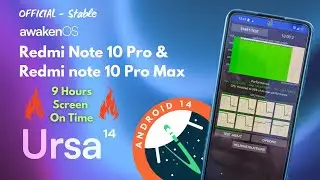 Awaken OS 4.4 OFFICIAL for Redmi Note 10 Pro & Pro Max [] 9 hours Screen On Time 🔋💯