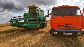 УБОРОЧНАЯ 2021 НА СТАРОМ ДОН-1500 | harvest 2021