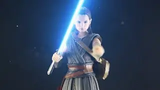 SH Figuarts Star Wars Last Jedi Rey Review