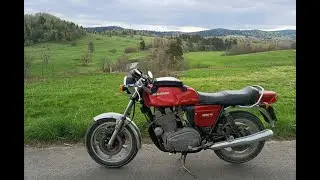 Laverda 1200 riding
