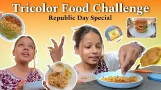 TRICOLOR FOOD CHALLENGE- Republic Day Special | #vlog #challenge | Mansi Gupta | MG479