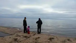 Ильмень озеро в ноябре
