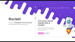 Rocket - Theme for Stackposts and GramEasy