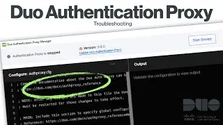 Troubleshooting Duo Authentication Proxy | Additional Configuration Options | Proxy Manager