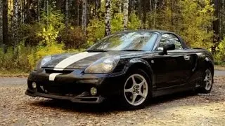Разгон Toyota MR-S ZZW30, или как это долго тормозить со 180ти!