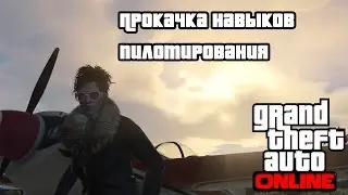 GTA5 (PC): Почти БОТ. Автопрокачка навыков пилотирования.
