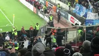 v s mobiСпартак   Зенит  27 11 2017  Драка фанатов