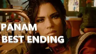Cyberpunk 2077 BEST ENDING WITH PANAM (CALLING PANAM)