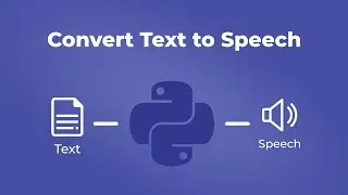 Python: coding a text to speech program