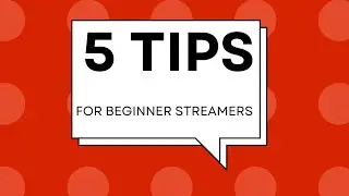 5 tips for beginning streamers #streaming #streamingtips #beginners