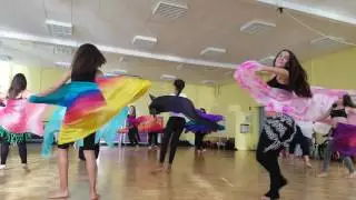 BELLYDANCE Workshop - veil Malayka