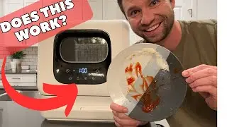 Counter Top Dishwasher Review & Test (Joy Pebble Dishwasher)