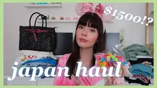 HUGE $1500 Japan Clothing & Accessories Haul