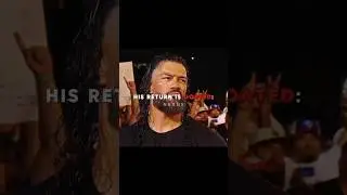 Roman Reigns Return Vs Others Return 🥵 Edit