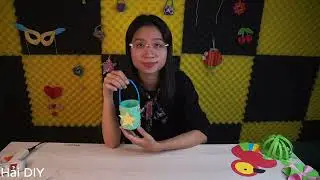 Hướng dẫn làm chiếc cốc hình ngôi sao | Hải DIY