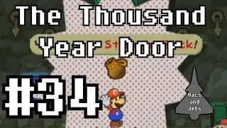 [34] Let's Play Paper Mario TTYD: Fall flat into the deep pit!