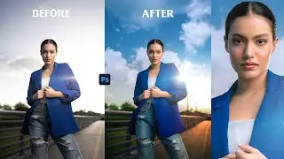 Amazing Portrait Photo Retouching Tutorial 062# | Photoshop cc 2023