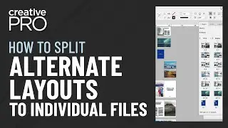 InDesign: How to Split Alternate Layouts to Individual Files (Video Tutorial)