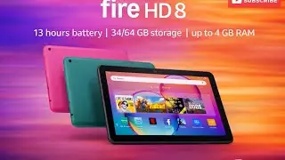 Amazon Fire HD 8 Tablet – Perfect for Movies, Gaming & Online Classes