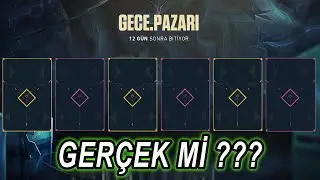 VALORANT GECE PAZARI / NİGHT MARKET - GERÇEK Mİ ? RÜYA MI ?