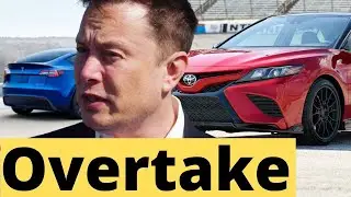 BREAKING! Tesla Model Y About To Overtake Toyota Camry in CA, Which is Half as Expensive