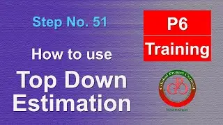 🔴 How to use Top Down Estimation in Primavera P6